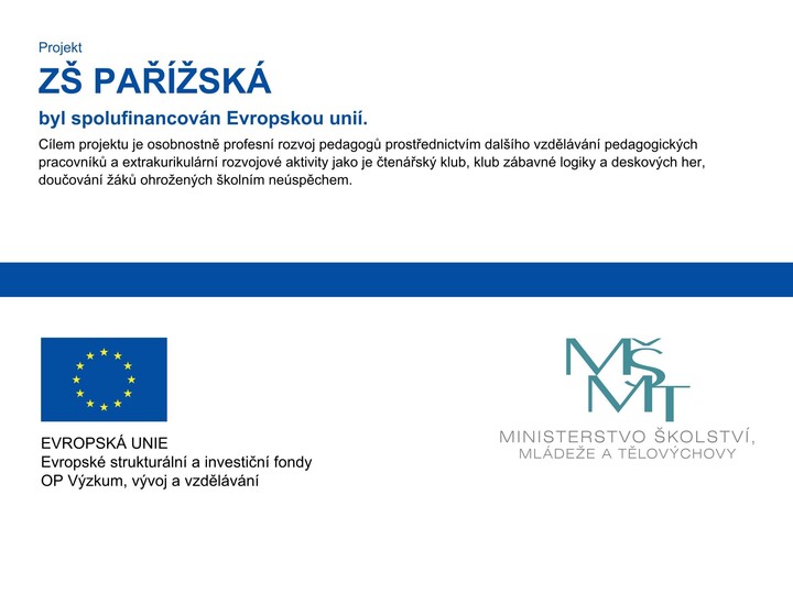 Logo partnera školy